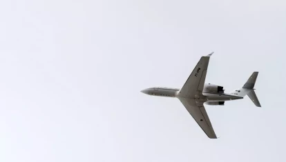 Imagen de archivo de un avión Gulfstream 4SP.