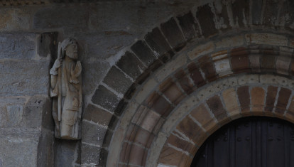 Imagen de Santiago en la iglesia Santa Marta de Tera (Zamora)
