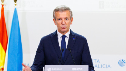 El presidente de la Xunta de Galicia, Alfonso Rueda