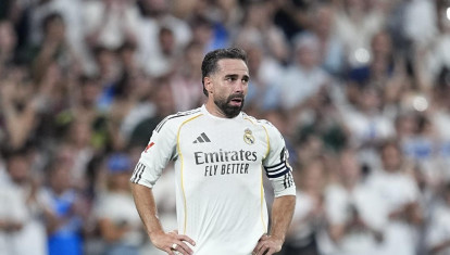 Dani Carvajal, en su último partido con el Real Madrid