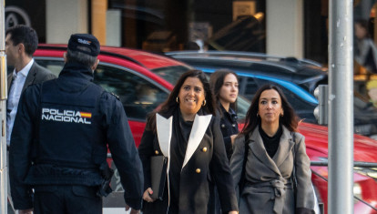 La magistrada Beatriz Biedma en la Audiencia Nacional
