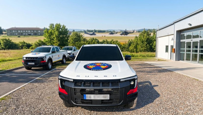 La apariencia de los vehículos es excepcional, en este caso de la patrulla aspa
