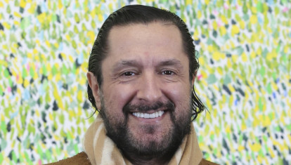 Rafael Amargo attending inauguration of Heaven exhibition in Madrid on Tuesday, 16 December 2025.