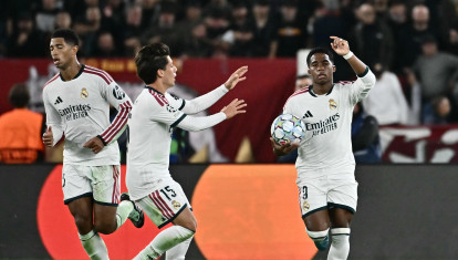 El Real Madrid se llevó la victoria en su visita al Olímpico de Roma
