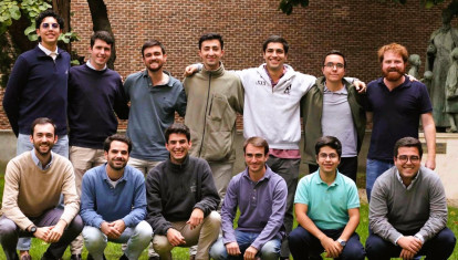 Algunos de los seminaristas de Madrid