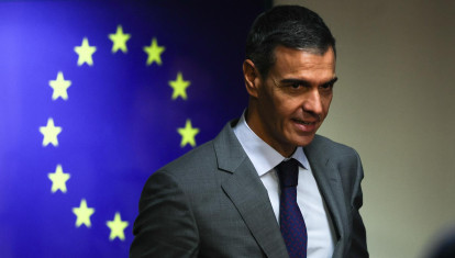 El presidente del Gobierno, Pedro Sánchez, en el Consejo Europeo celebrado en Bruselas