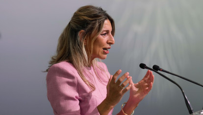 La vicepresidenta Yolanda Díaz, en una imagen de archivo