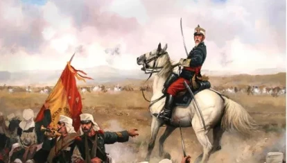 Margallo por el pintor Augusto Ferrer-Dalmau