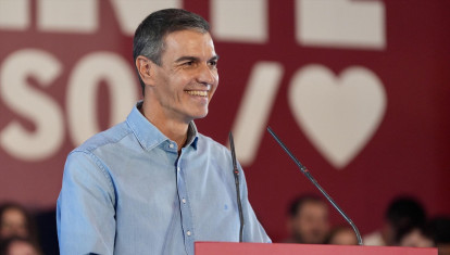 El presidente del Gobierno, Pedro Sánchez