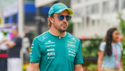 Fernando Alonso, durante un Gran Premio de esta temporada