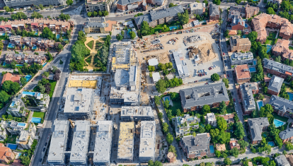 Imagen en 3D del área ‘Ciudad de Servicios de la ONCE-Calle de María Guilhou’