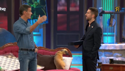 Pedro Sánchez, durante su visita a 'La Revuelta' de TVE