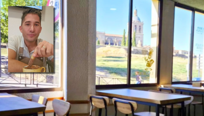 Churrería 'La Churre' en la localidad salmantina de Ciudad Rodrigo, junto al vídeo colgado en sus redes