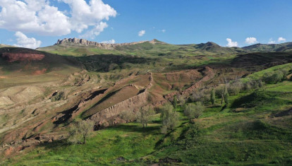 Formación Durupinar, en el este de Turquía, lugar donde se encontraría la supuesta Arca de Noé