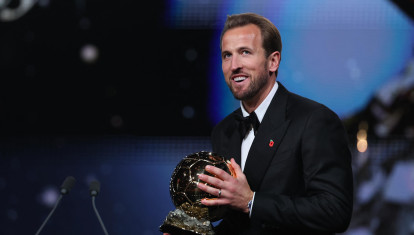 Harry Kane celebra el Balón de Oro 2026