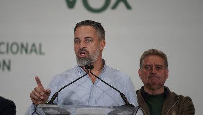 Santiago Abascal ofrece un mitin de precampaña en Valladolid, este miércoles