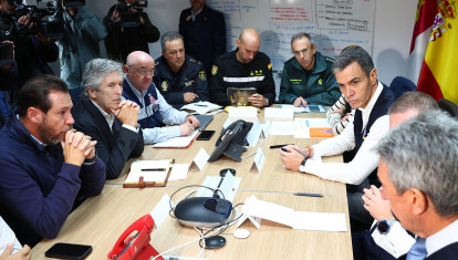 La reunión del Cecopi celebrada este jueves