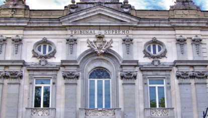 Fachada del Tribunal Supremo
