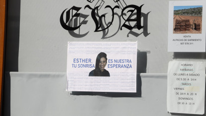 El rostro de Esther López ha estado muy presente en el municipio desde que desapareciera hace un mes