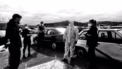 Vehículo de Miguel Ricart y pruebas en el depósito judicial