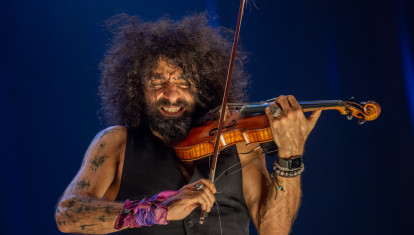 Musician Ara Malikian performing Royal Garage World Tour, Padua, 04 December 2019