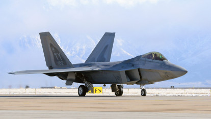 Un F-22 de las Fuerzas Aéreas de Estados Unidos