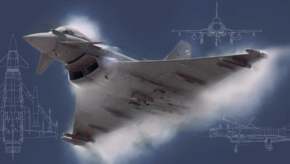 El Eurofighter, el caza de combate más avanzado del Ejército del Aire español