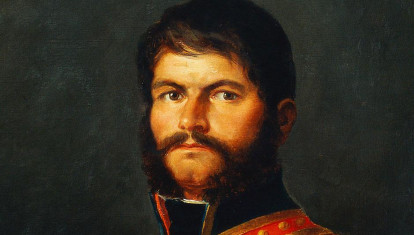 Juan Martín Díez, El Empecinado (c. 1881), réplica de Goya por Martínez Cubells