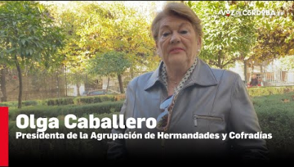 La presidenta de la Agrupación de Hermandades y Cofradías de Córdoba saluda a la alianza entre El Debate y La Voz de Córdoba