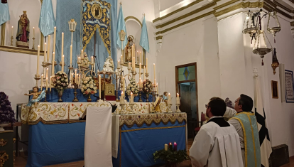 Eucaristía a la Inmaculada en la ermita de las Angustias