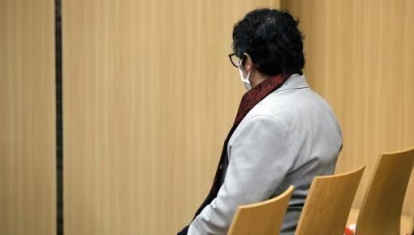 El exmarido de Mónica Oltra, Luis Eduardo Ramírez Icardi, durante el juicio por abusos sexuales a una menor de catorce años.