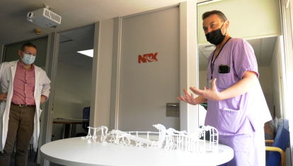 Un modelo arterial 3D «a la carta» para ensayar operaciones de aneurisma cerebral