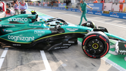 El AMR23 de Fernando Alonso ha pegado un bajón considerable