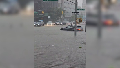 El estado de la ciudad de NuevaYork tras las lluvias