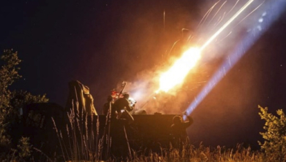 La defensa antiaérea de Ucrania intenta detener los ataques rusos
