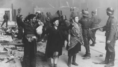 Miembros de la resistencia capturados en Nowolipie 64, cerca del cruce con Smocza