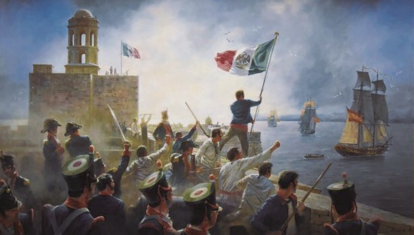 La toma del fuerte San Juan de Ulúa en 1825