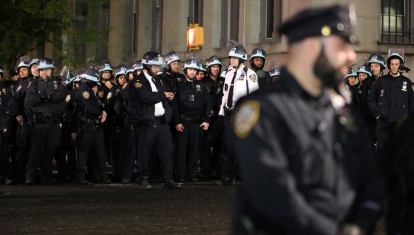 La policía ha desalojado el edificio ocupado en la universidad de Columbia