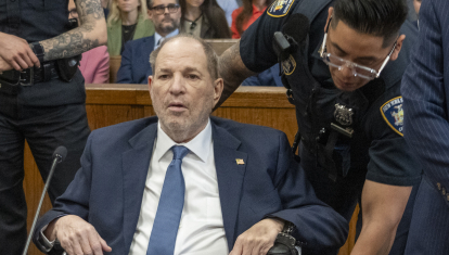 El ex productor de cine Harvey Weinstein, en el Tribunal de Manhattan el 1 de mayo de 2024