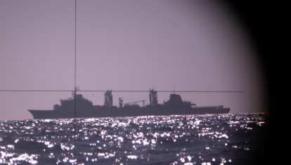 Un submarino nuclear francés tiene en su objetivo a un buque auxiliar escoltado por dos fragatas españolas en el Mediterráneo