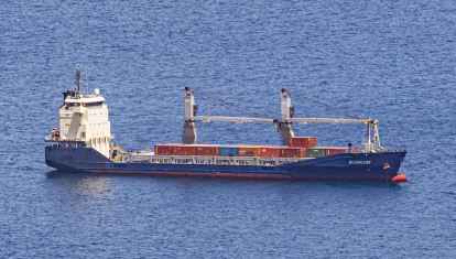 Imagen del carguero Borkum