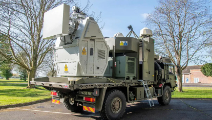 Arma de energía dirigida por radiofrecuencia (RFDEW) desarrollada por Reino Unido