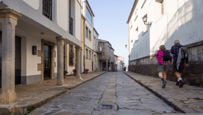 Es el último pueblo antes de llegar a Santiago de Compostela por el Camino Francés