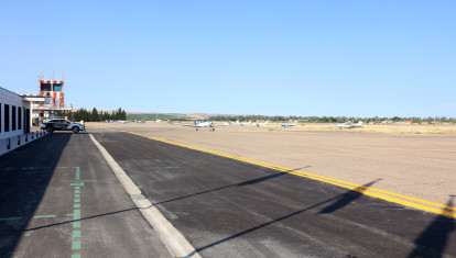La puesta en servicio de la ampliación del edificio terminal del Aeropuerto de Córdoba, en imágenes