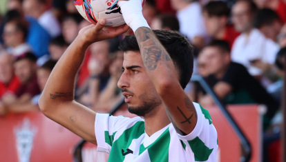 José Manuel Calderón, durante el partido ante el Mirandés