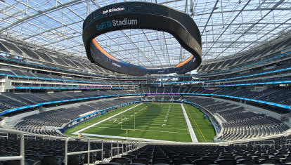Videomarcador del SoFi Stadium