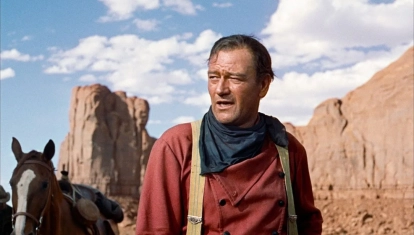 John Wayne, en 'Centauros del desierto'