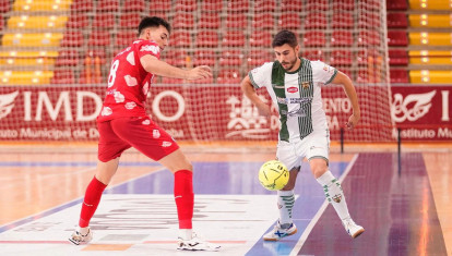 Momento del partido del Córdoba Patrimonio ante ElPozo