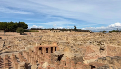 Restos de Lucentum en el Tossal de Manises