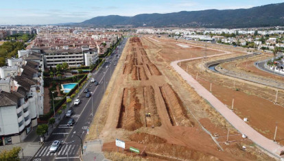 Tramo de la Ronda Norte de Córdoba